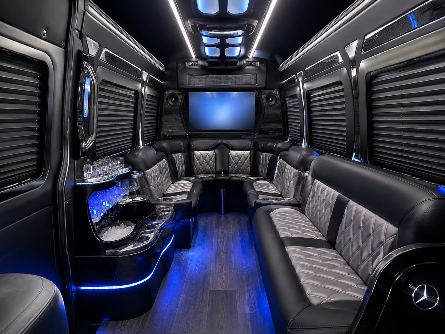 colorado springs airport transfer charter bus rentals